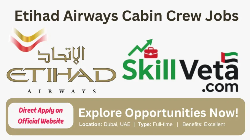 Etihad Airways Cabin Crew Jobs