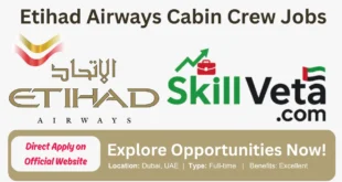 Etihad Airways Cabin Crew Jobs