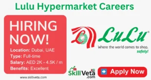 Lulu Hypermarket Careers Dubai