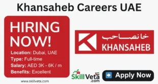 Khansaheb Careers UAE