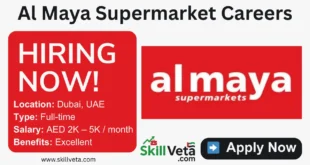 Al Maya Supermarket Careers