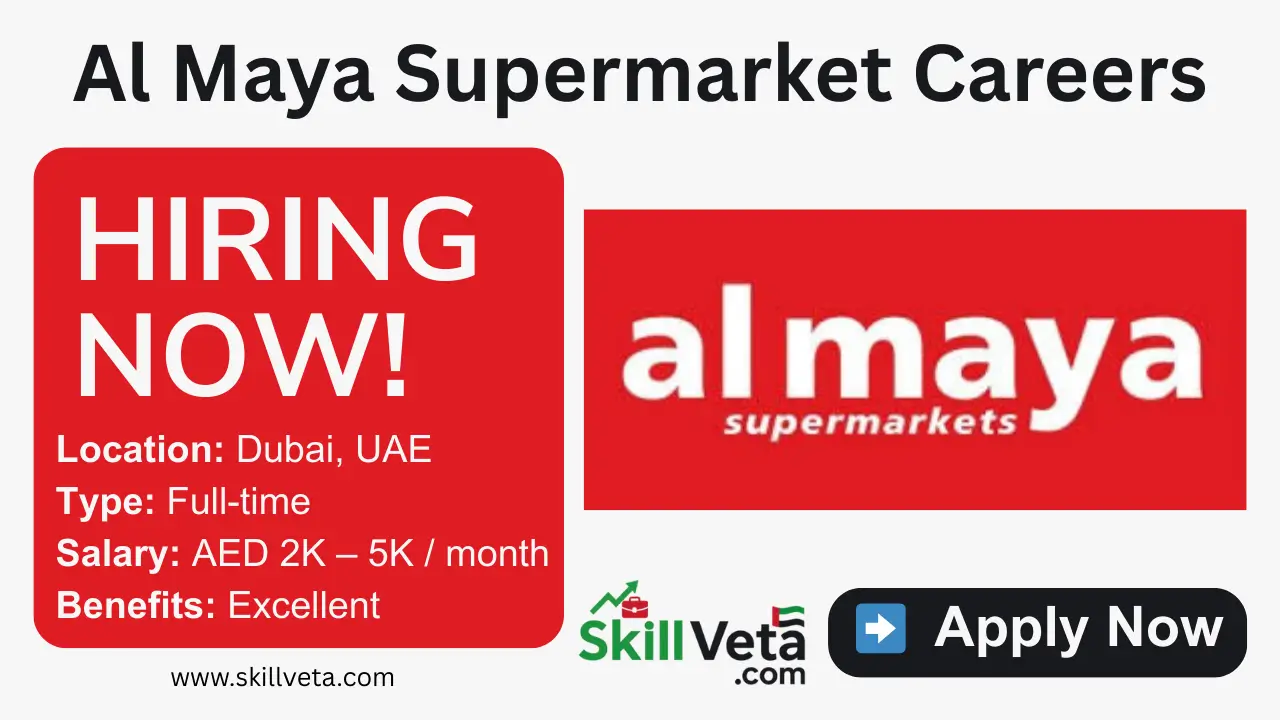 Al Maya Supermarket Careers