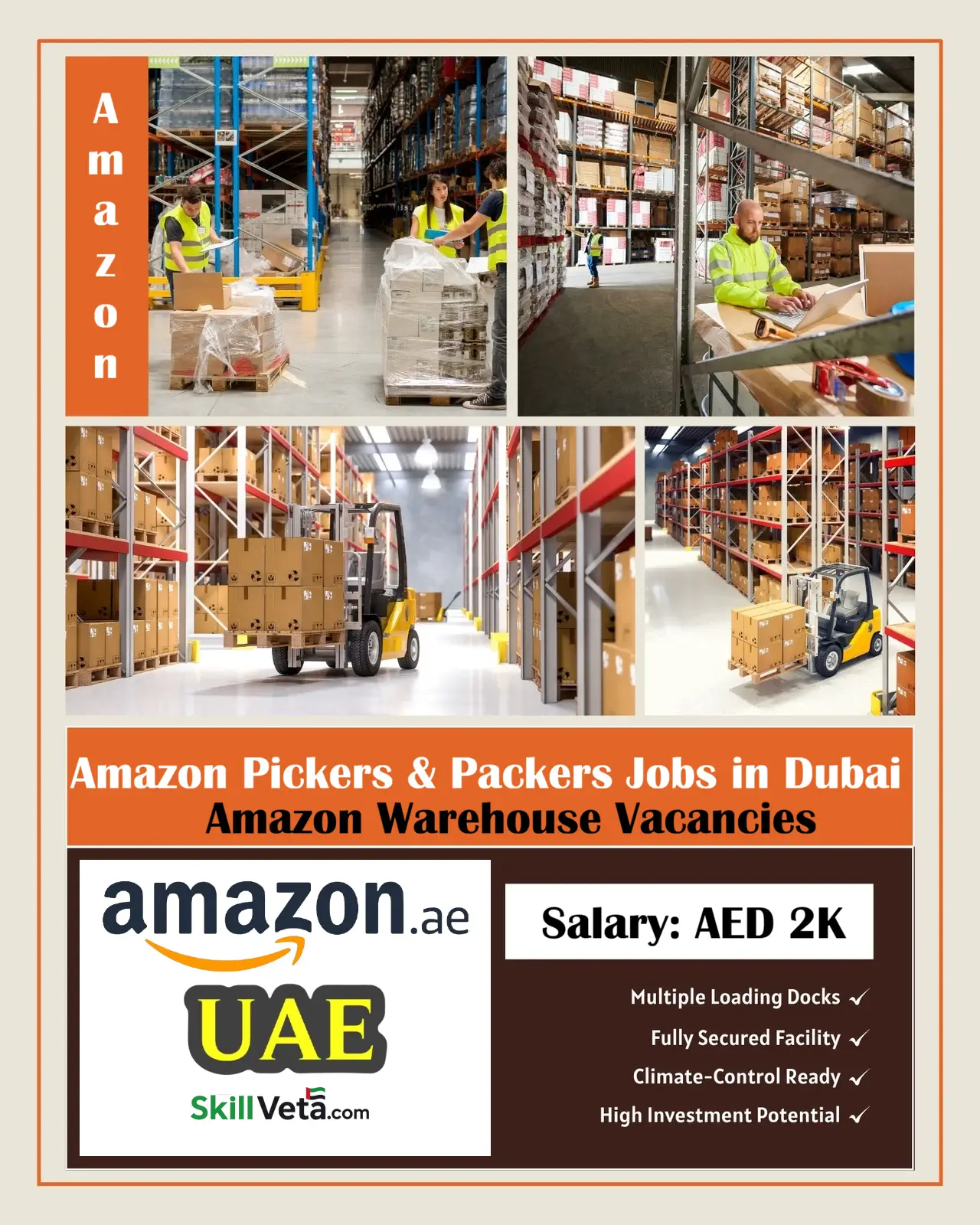 Amazon Pickers & Packers Jobs in Dubai Amazon Pickers & Packers Jobs in Dubai